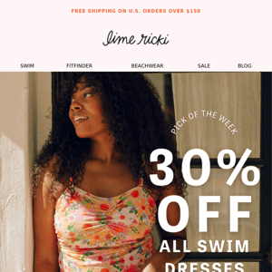 ✨ Pick of the Week: 30% Off All Swim Dresses! ✨