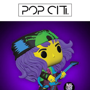 New: POP! TV: Stranger Things S4: Eddie with Guitar Blacklight