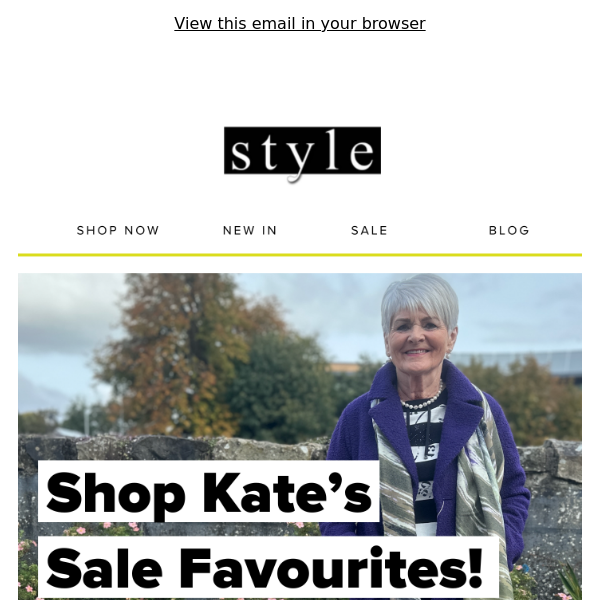 Kate's Top 50% Sale Picks 👉