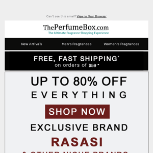 Exclusive Brand - Rasasi on Sale!