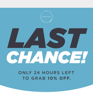 🧦 Last Chance to Enjoy 10% OFF!