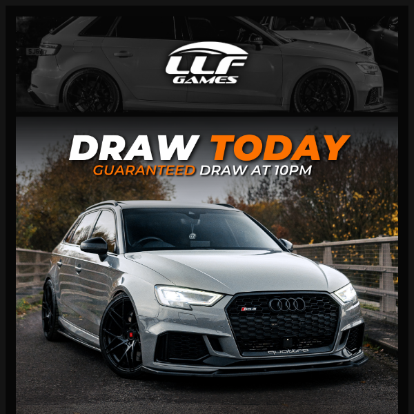 HOW IS THIS SO UNDERSOLD? 😲 Win this Stage 3 700bhp RS3 for Just 65p TODAY!