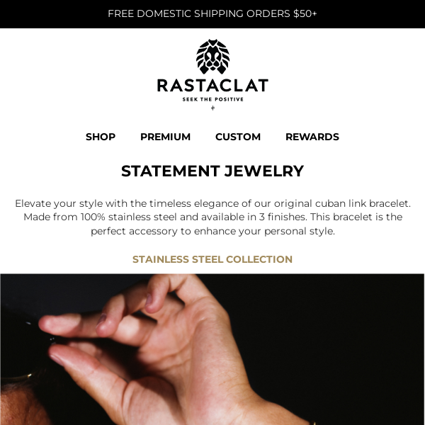 Rastaclat website on sale