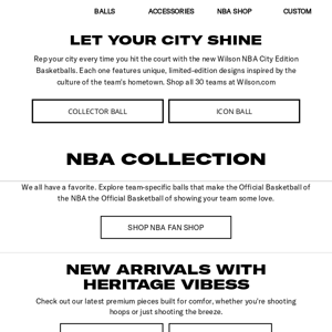 NBA City Edition Basketballs are here