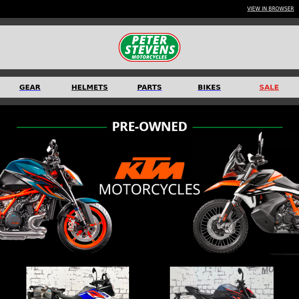 PRE-OWNED KTM SPECIAL - ENQUIRE NOW!