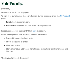 Welcome to YoloFoods Singapore