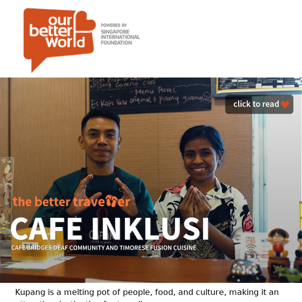 Cafe Inklusi: Delicious Food By Kupang’s Deaf Community for a Better World