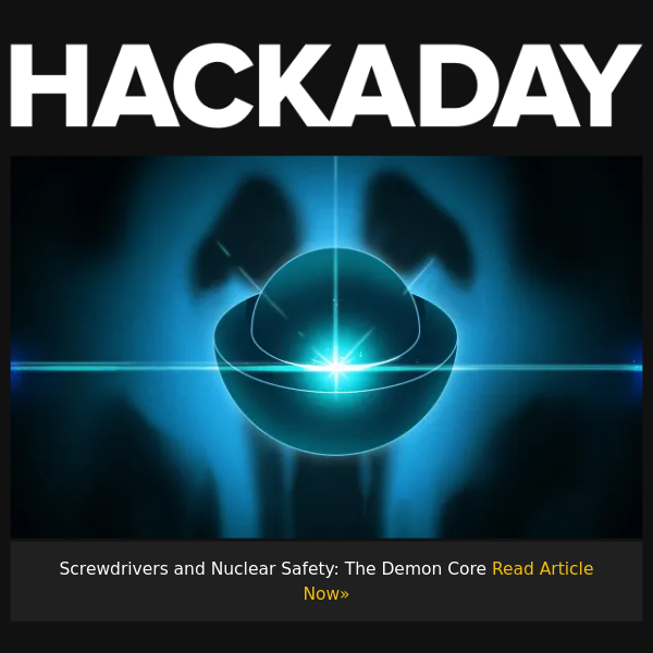 Hackaday Newsletter 0x7D