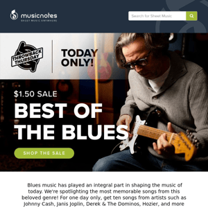 $1.50 Sale: Best of the Blues 🎸