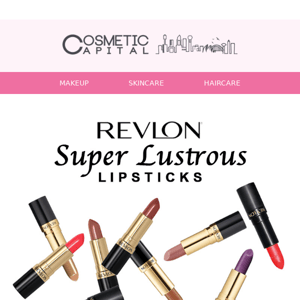 Revlon Super Lustrous Lipsticks $6.95 Today! 💄
