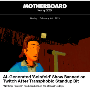 AI-Generated 'Seinfeld' Show Banned on Twitch After Transphobic Standup Bit