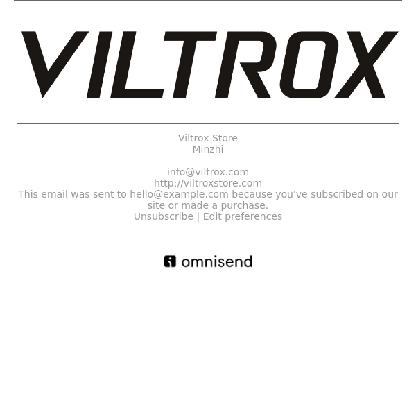 Hey,  ViltroxHurry! Your cart is about to expire!