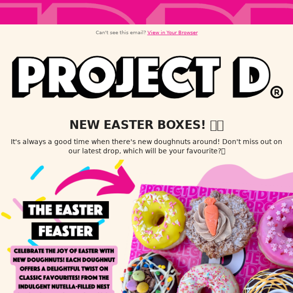 NEW EASTER BOXES! 🍩🐣