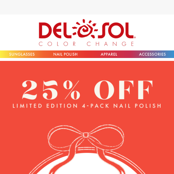 Limited Edition Holiday Nail Polish 4 Pack ✨