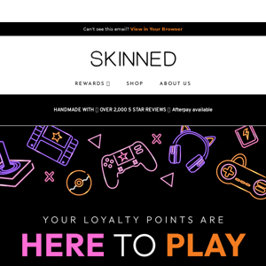 Your VIP Discount Is Here Skinned Store! 🎁