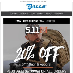 20% Off 5.11