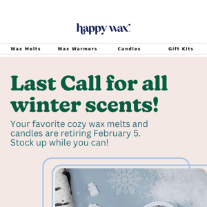 Say bye-bye to Winter scents ❄️