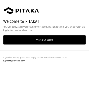 Welcome to PITAKA Rewards