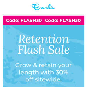 Grow & retain with 30% off sitewide