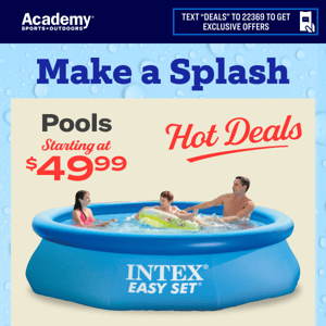 💦 Make a Splash with Pools, Starting at $39.99