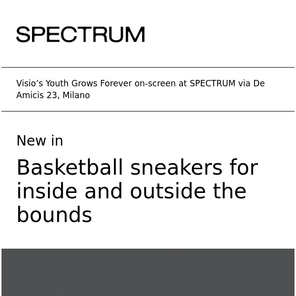 Basketball sneakers for inside and outside the bounds