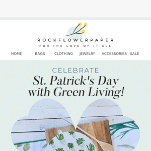 Celebrate St. Patrick's Day with Green Living!