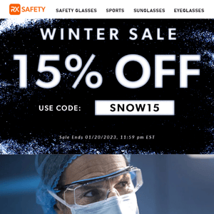 Save 15% On Everything ⛄ Safety Products & More