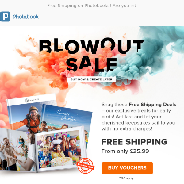 Photobook Blowout Sale Starts Now 💯🔥
