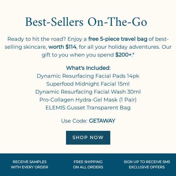 Free Gift of Carry-On Skincare 🎁✈