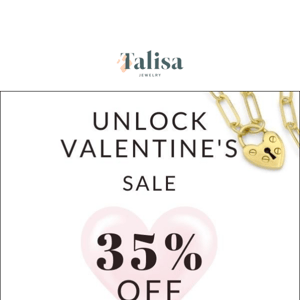 Unlock Valentine’s SALE🗝