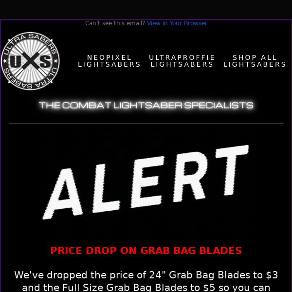 🔥Price Drop on Grab Bag Blades!🔥