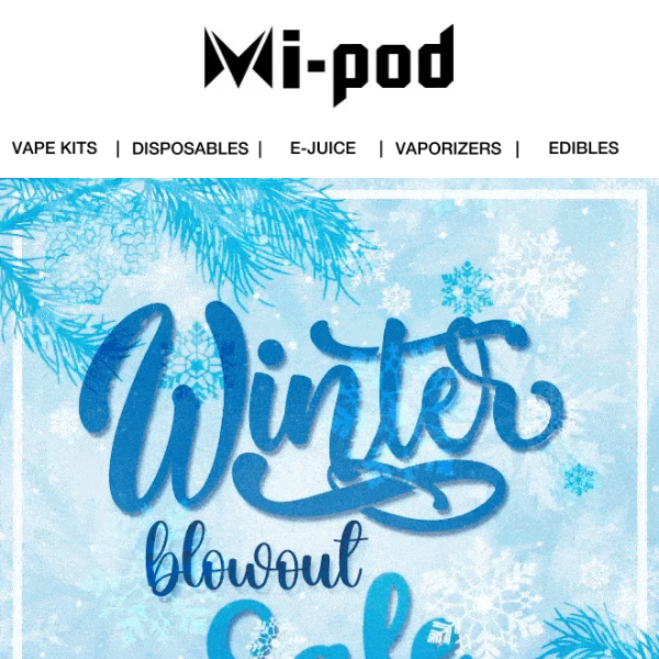 Missed out on Black Friday? Save Big with our ❄ Winter Blowout Sale at Mipod.com!