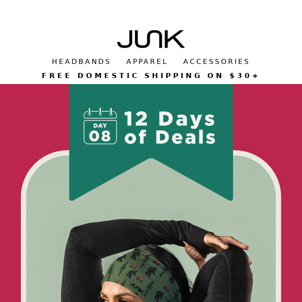 Day 8 of 12 Days of Deals from JUNK