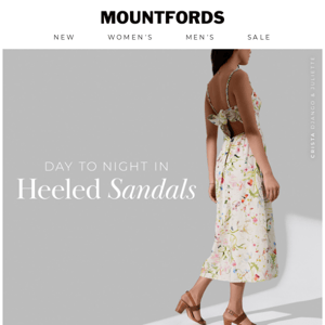 From Day to Night | Heeled Sandals