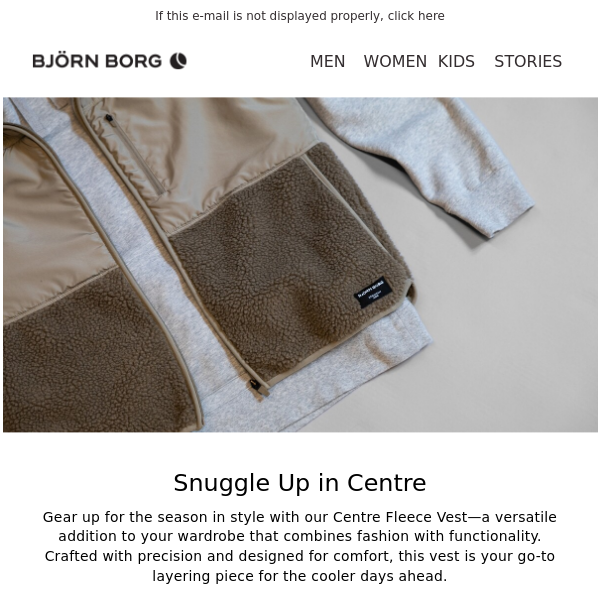 Snuggle Up in Centre