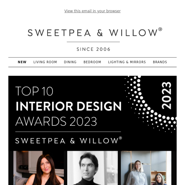 🏆 Discover our Top 10 Interior Designers of 2023