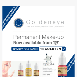 *NEW* Goldeneye 👀 Permanent Make-Up