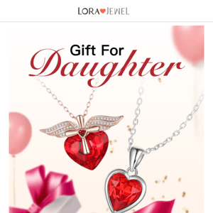 Red Crystal  - The Perfect Gift for Daughter!