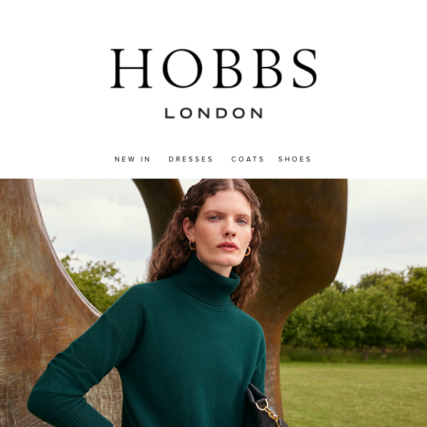 Reconsider Your Favorites: Dresses, Coats, Shoes & More at Hobbs!