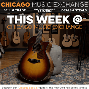 THIS WEEK @ CME: We are YOUR Home for Unique Fender Guitars, and So Much More!