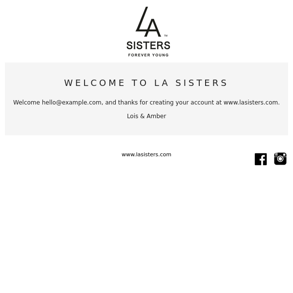 Welkom bij La Sisters!