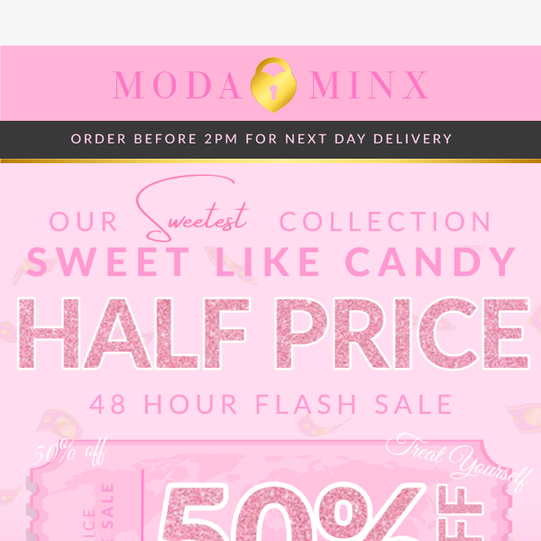 Moda Minx, Sweet Like Candy Is HALF PRICE 🛍️🍬