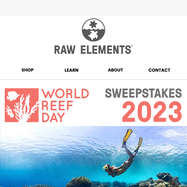 🌊 [Giveaway] World Reef Day 2023 Sweepstakes