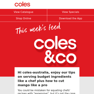 Hi Coles Australia, enjoy your exclusive first look at the November Coles magazine