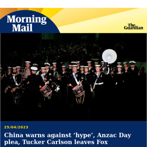 China warns on defence threat ‘hype’ | Morning Mail from Guardian Australia