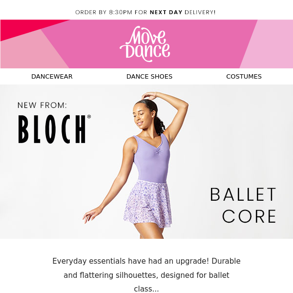 Just in: Bloch Ballet Core 🩰