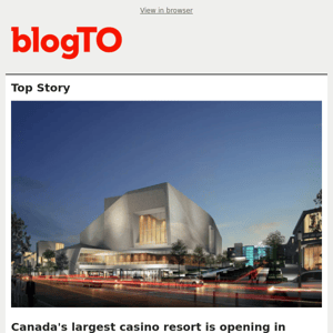 The latest from blogTO