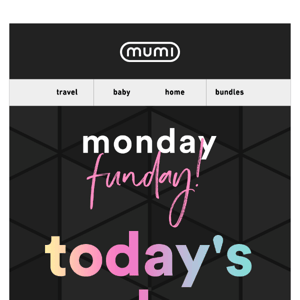 mumi's cyber monday special!