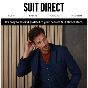Create your Suit Direct account today
