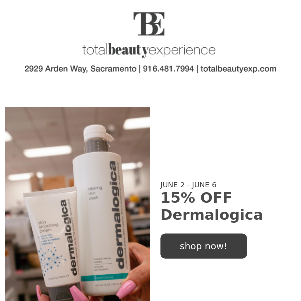 Last Day! | 15% off Pureology & Dermalogica! and so much more